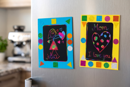 magnetic-frame-mothers-day-diy-kids - Mother's Day Crafts – 10doigts.fr