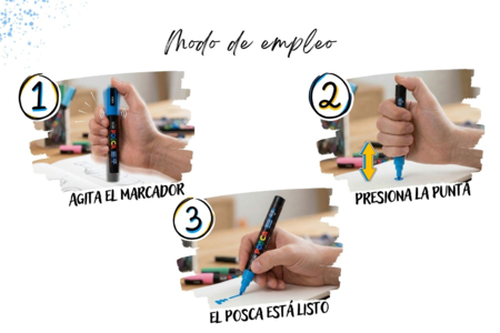 Mode d'emploi ES - Rotuladores de punta fina – 10doigts.fr