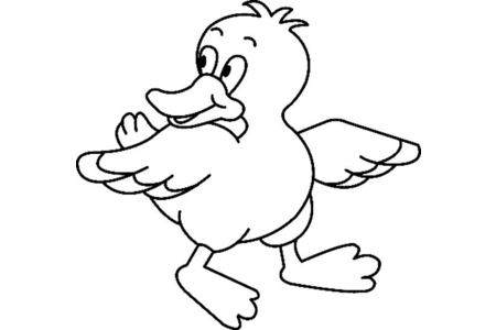 Dibujos para imprimir : Canard07 – 10 Doigts
