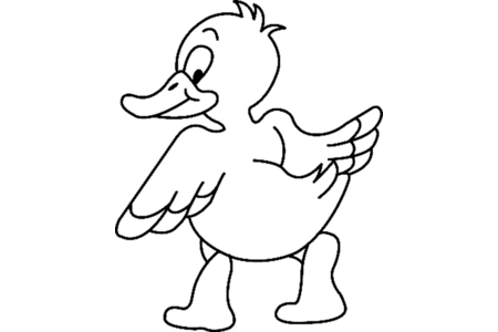 Dibujos para imprimir : Pato12 – 10 Doigts
