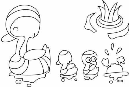 Dibujos para imprimir : Canard18 – 10 Doigts