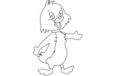 Dibujos para imprimir : Canard29 – 10 Doigts
