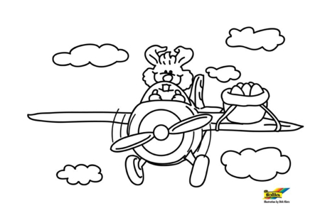 Dibujos para imprimir : Conejo48 – 10 Doigts
