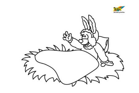 Dibujos para imprimir : Conejo59 – 10 Doigts