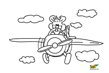 Dibujos para imprimir : Conejo65 – 10 Doigts