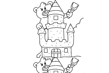 Dibujos para imprimir : Osito 027 – 10 Doigts