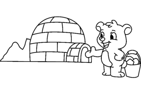 Dibujos para imprimir : Osito 030 – 10 Doigts