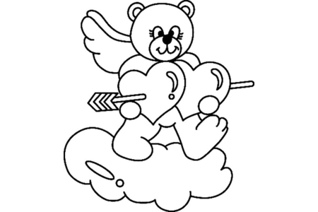 Dibujos para imprimir : Osito 051 – 10 Doigts