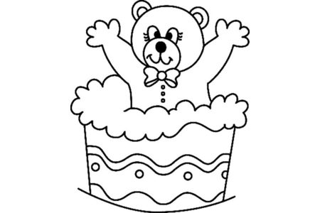 Dibujos para imprimir : Osito 056 – 10 Doigts