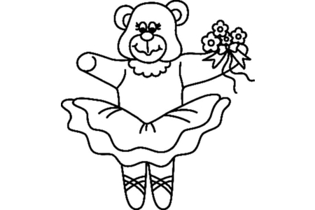 Dibujos para imprimir : Osito 065 – 10 Doigts