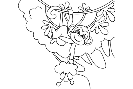 Dibujos para imprimir : Animales-selva12 – 10 Doigts