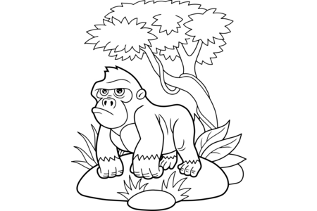 Dibujos para imprimir : Animales-selva7 – 10 Doigts