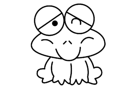 Dibujos para imprimir : Rana 03 – 10 Doigts