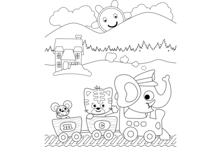 Dibujos para imprimir : Animales-diversos2 – 10 Doigts