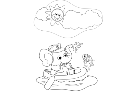 Dibujos para imprimir : Animales-diversos6 – 10 Doigts