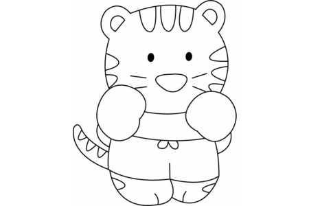 Dibujos para imprimir : Osito 10 – 10 Doigts