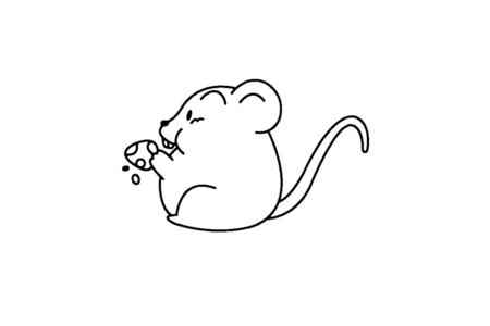 Dibujos para imprimir : Ratón 11 – 10 Doigts