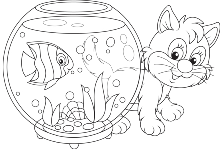 Dibujos para imprimir : Animales domésticos1 – 10 Doigts