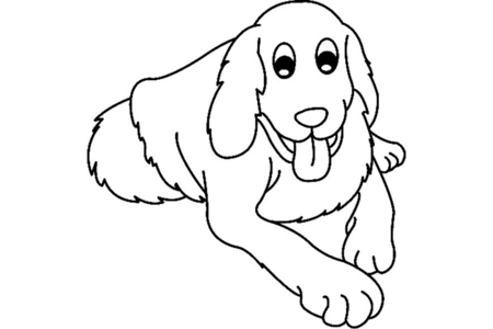 Dibujos para imprimir : Perro 04 – 10 Doigts