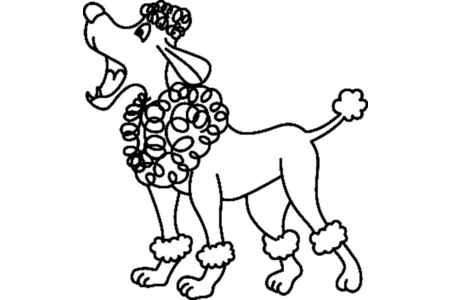 Dibujos para imprimir : Perro 31 – 10 Doigts