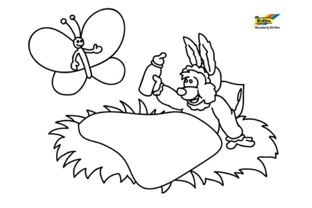 Printable coloring pages: Rabbit 72 – 10 Doigts