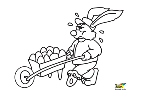 Dibujos para imprimir : Conejo n50 – 10 Doigts