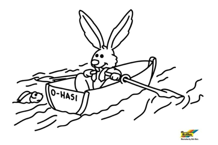 Dibujos para imprimir : Conejo n66 – 10 Doigts