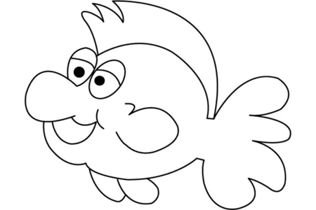 Dibujos para imprimir : Pez 10 – 10doigts
