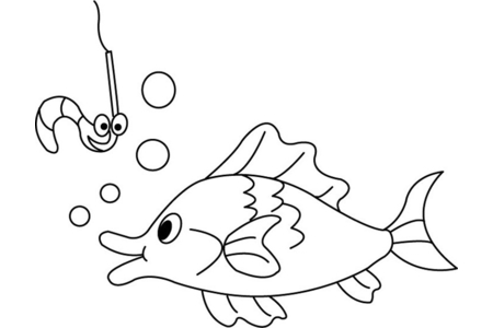 Printable coloring pages: Fish 22 – 10doigts