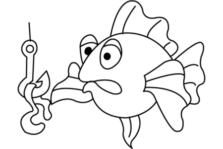 Printable coloring pages: Fish 26 – 10doigts