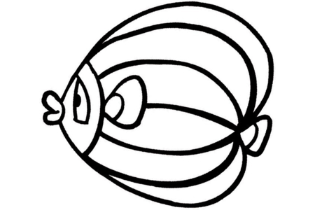 Printable coloring pages: Fish 29 – 10doigts