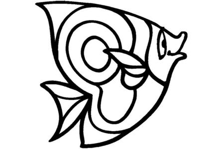 Printable coloring pages: Fish 30 – 10doigts