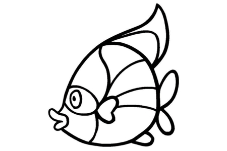 Printable coloring pages: Fish 31 – 10doigts