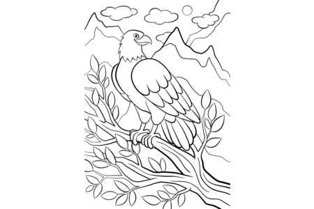 Printable coloring pages: Flying animals 3 – 10 Doigts