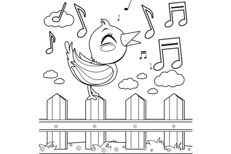 Printable coloring pages: Flying animals6 – 10 Doigts