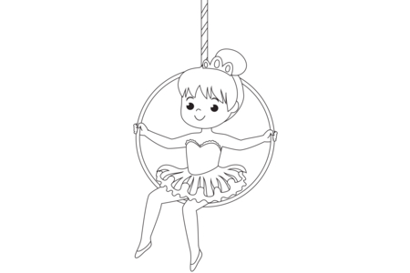 Dibujos para imprimir : Circo11 – 10 Doigts