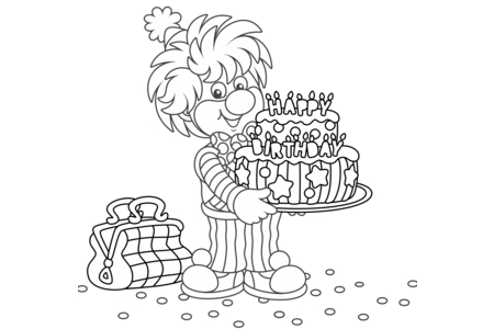 Dibujos para imprimir : Circo12 – 10 Doigts