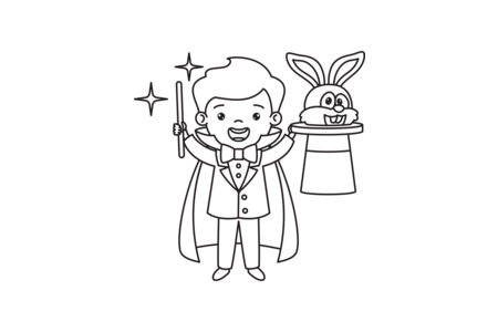 Dibujos para imprimir : Circo14 – 10 Doigts
