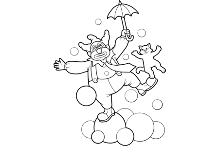 Dibujos para imprimir : Circo3 – 10 Doigts