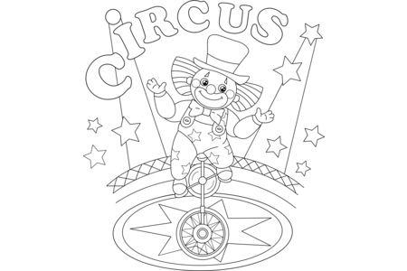 Dibujos para imprimir : Circo4 – 10 Doigts