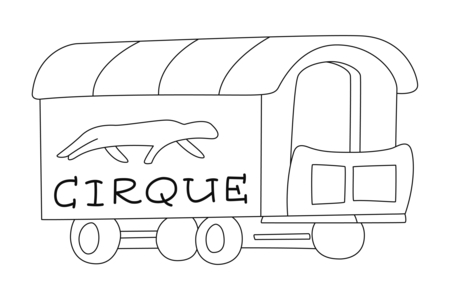 Dibujos para imprimir : Vagón 01 – 10 Doigts