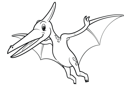 Dibujos para imprimir : Dinosaurio 27 – 10 Doigts