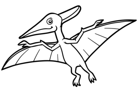 Dibujos para imprimir : Dinosaurio 38 – 10 Doigts