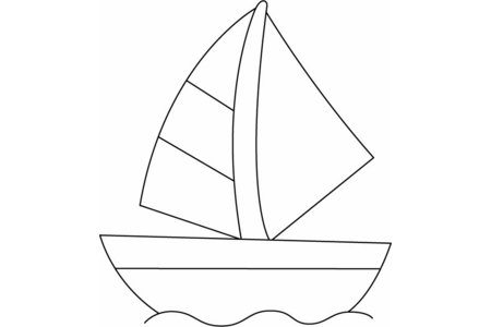 Dibujos para imprimir : Barco 13 – 10 Doigts