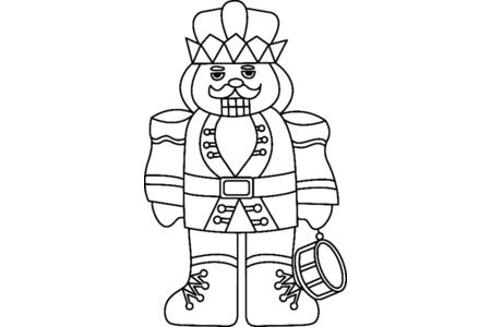 Dibujos para imprimir : Muñeco 02 – 10 Doigts