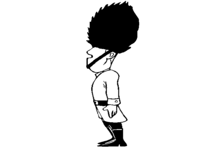 Printable coloring pages: Buckingham Palace – 10 Doigts