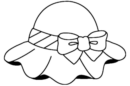 Dibujos para imprimir : Sombrero 01 – 10 Doigts