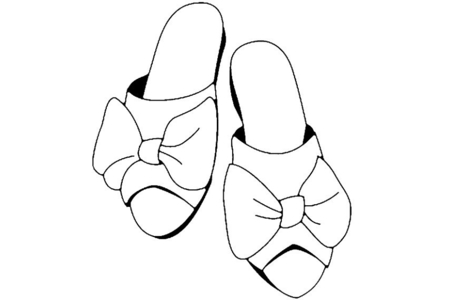 Printable coloring pages: Shoes 05 – 10 Doigts