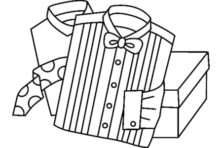 Dibujos para imprimir : Camisas 01 – 10 Doigts