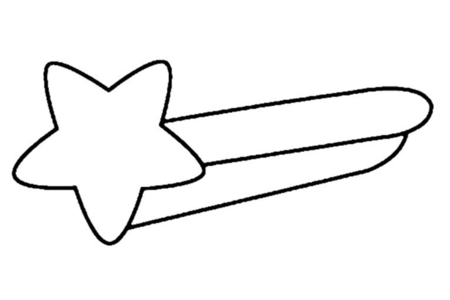 Dibujos para imprimir : Estrellas 03 – 10 Doigts
